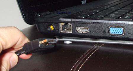 video VGA HDMI port on laptop1 How to Attach a Broken Screen Laptop to an External Monitor ?