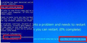 “IRQL_NOT_LESS_OR_EQUAL” On Blue Screen – What It Is & How to Fix It ...