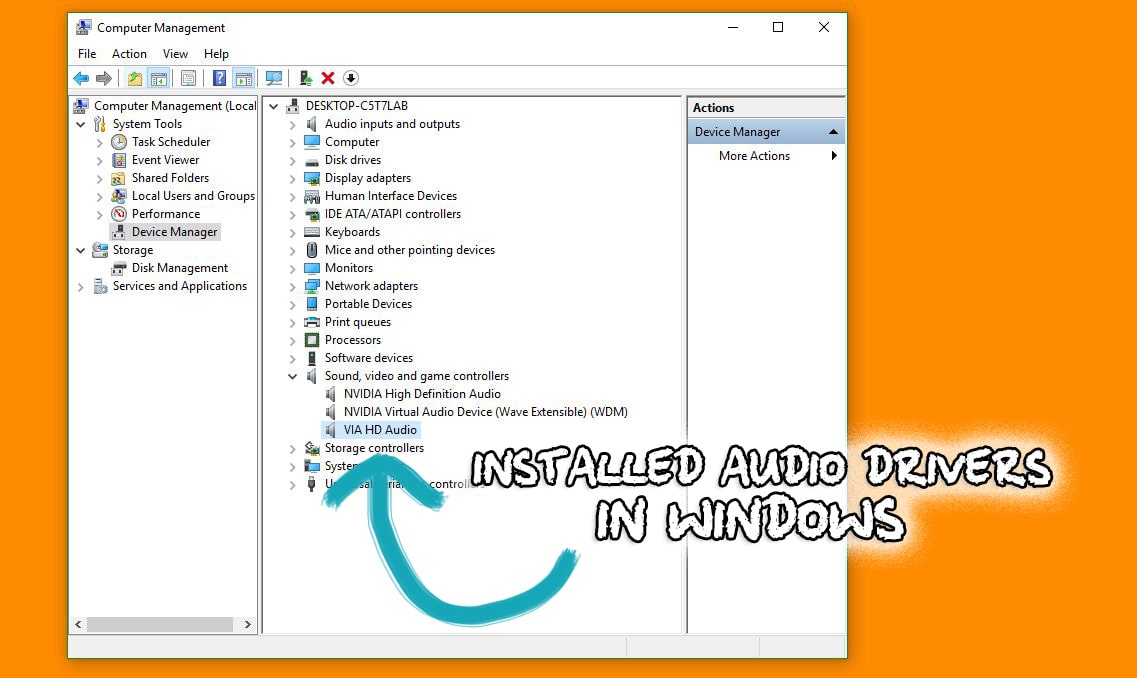 how to install audio driver in windows 7