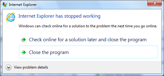 emergency 3 application stopped working. problem event name appcrash