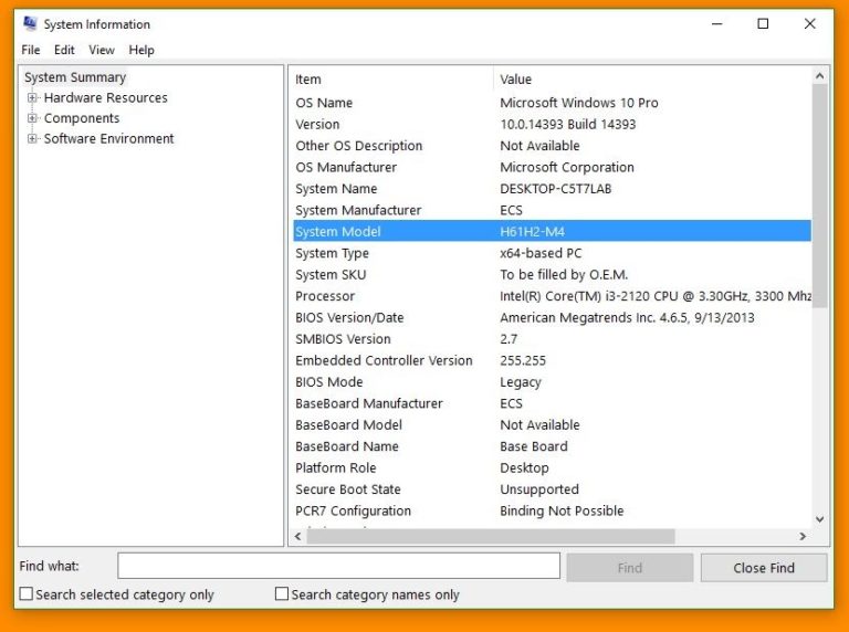 4 Different Ways To Find Your Desktop Or Laptop’s Model Number
